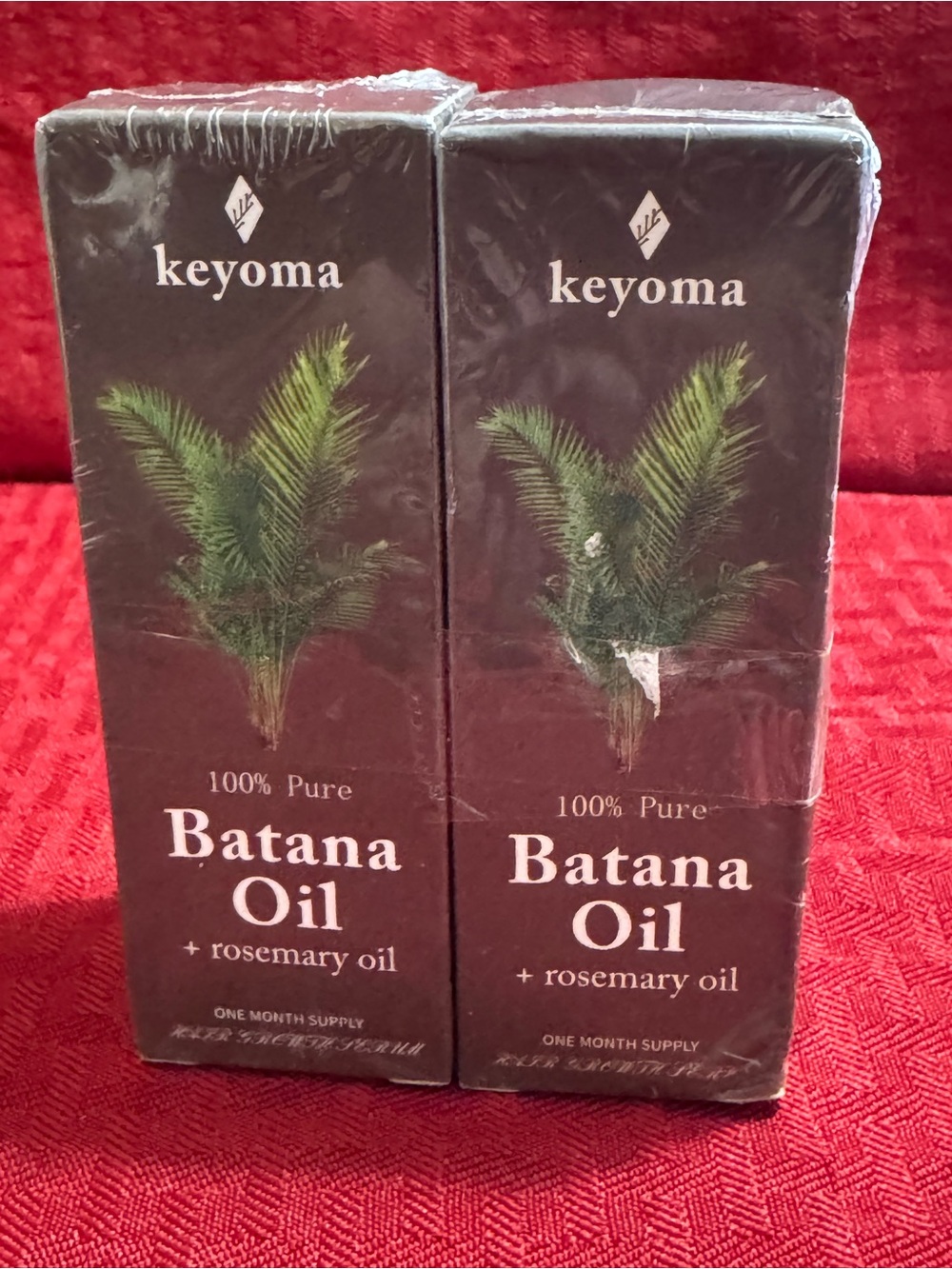 Keyoma Batana Oil + Rosemary Oil - Pure Brown Nourishing Body & Hair Oil